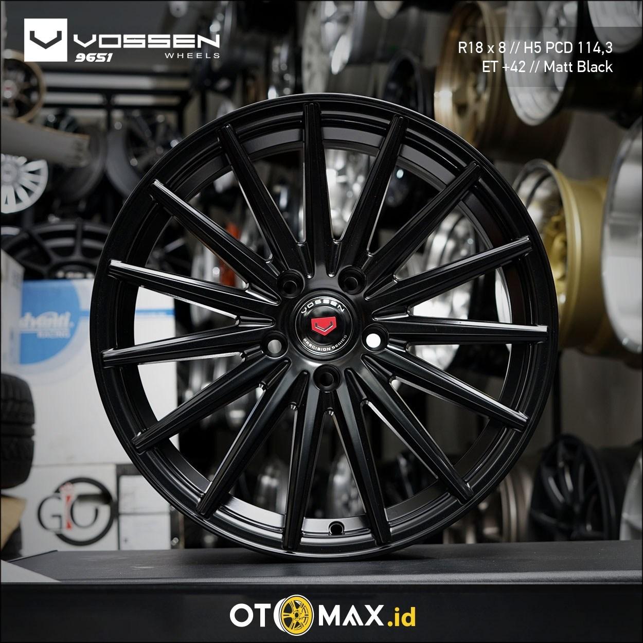 Velg Mobil Vossen 9651 Ring 18 Matt Black