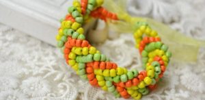 Free Pony Bead Cuff Bracelet Patterns Tutorials