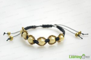 Hemp Bracelet Pattern With Beads