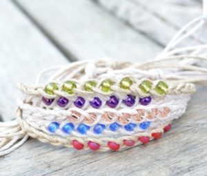 Easy Woven Beaded Bracelet Patterns