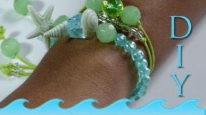 Beach Shell Bracelet Tutorial