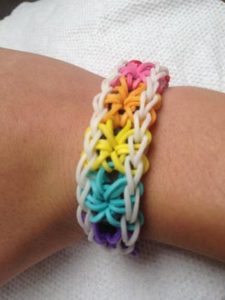 Rainbow Loom Starburst Bracelet