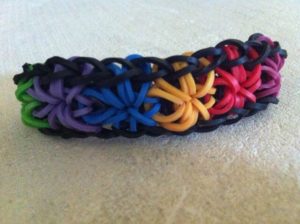 Starburst Bracelet Without Loom