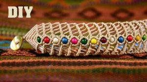 Fishbone Macrame Bracelet