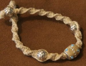 Hemp Macrame Bracelet Pattern