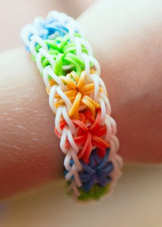 Rainbow Loom Starburst Bracelet