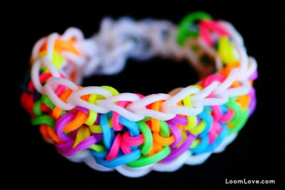 Sailor Knot Rainbow Loom Bracelet