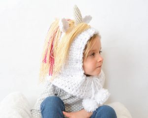 Crochet Unicorn Hoodie