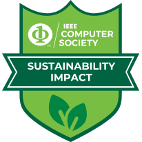 Web badge: IEEE Computer Society Sustainability Impact