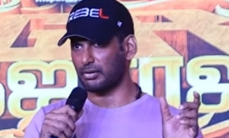 Vishal's emotional speech at Madha Gaja Raja event touches hearts