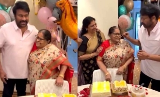 Sweetest Birthday Celebrations of Megastar Chiranjeevi's Mother