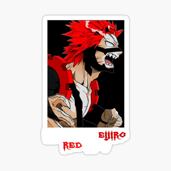 Kirishima Manga My Hero Academia Kirishima Eijiro Kiri Bnha Stickers ...