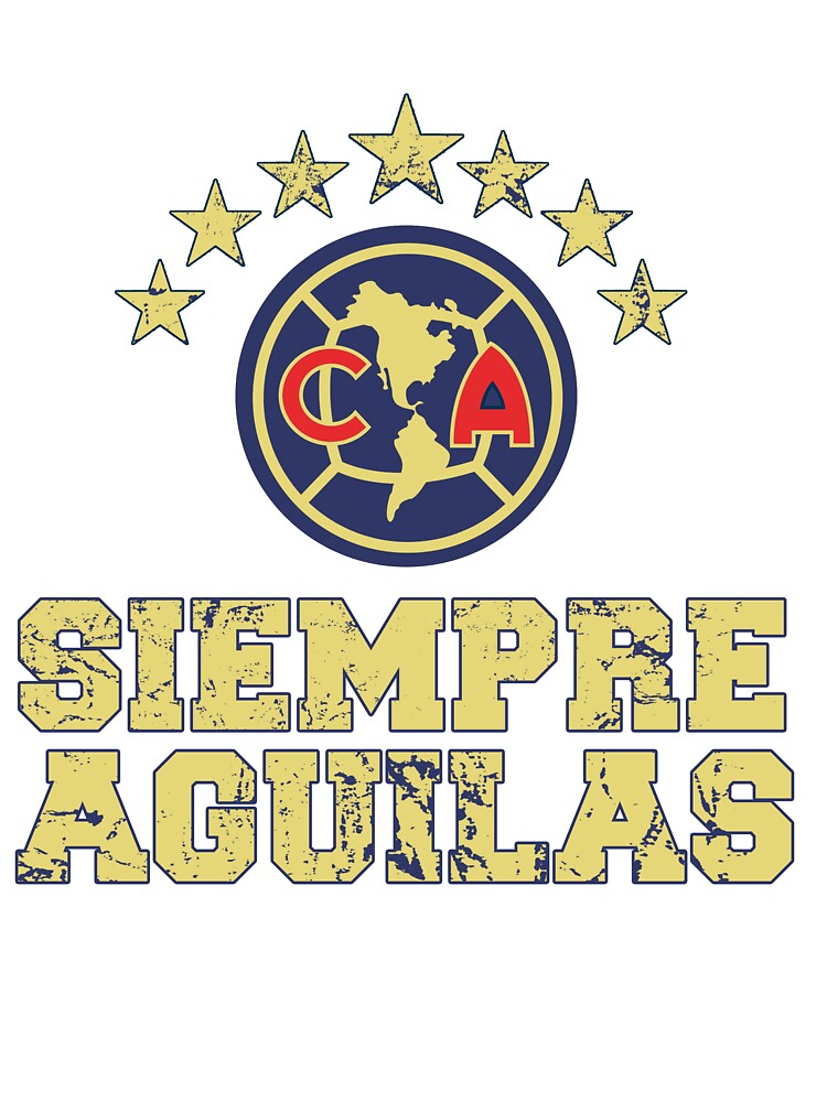 Las Aguilas De Club America - Siempre Aguilas Mexican Soccer Team Gifts For  The Family.