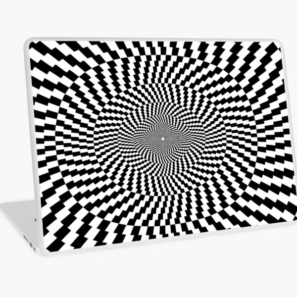 Optical Illusion, Visual Illusion, Physical Illusion, Physiological Illusion, Cognitive Illusions Laptop Skin