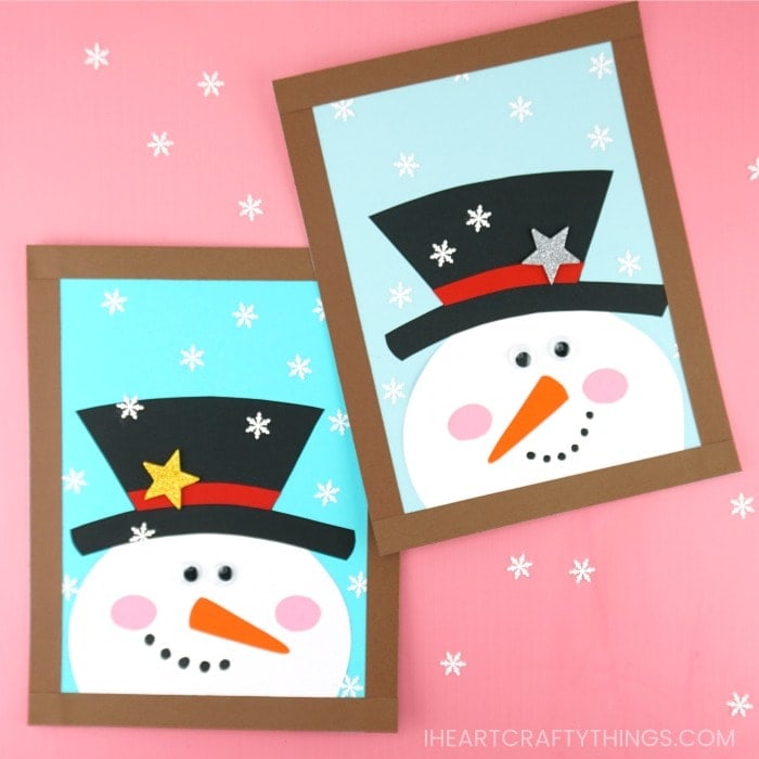 Paper Snowman Craft