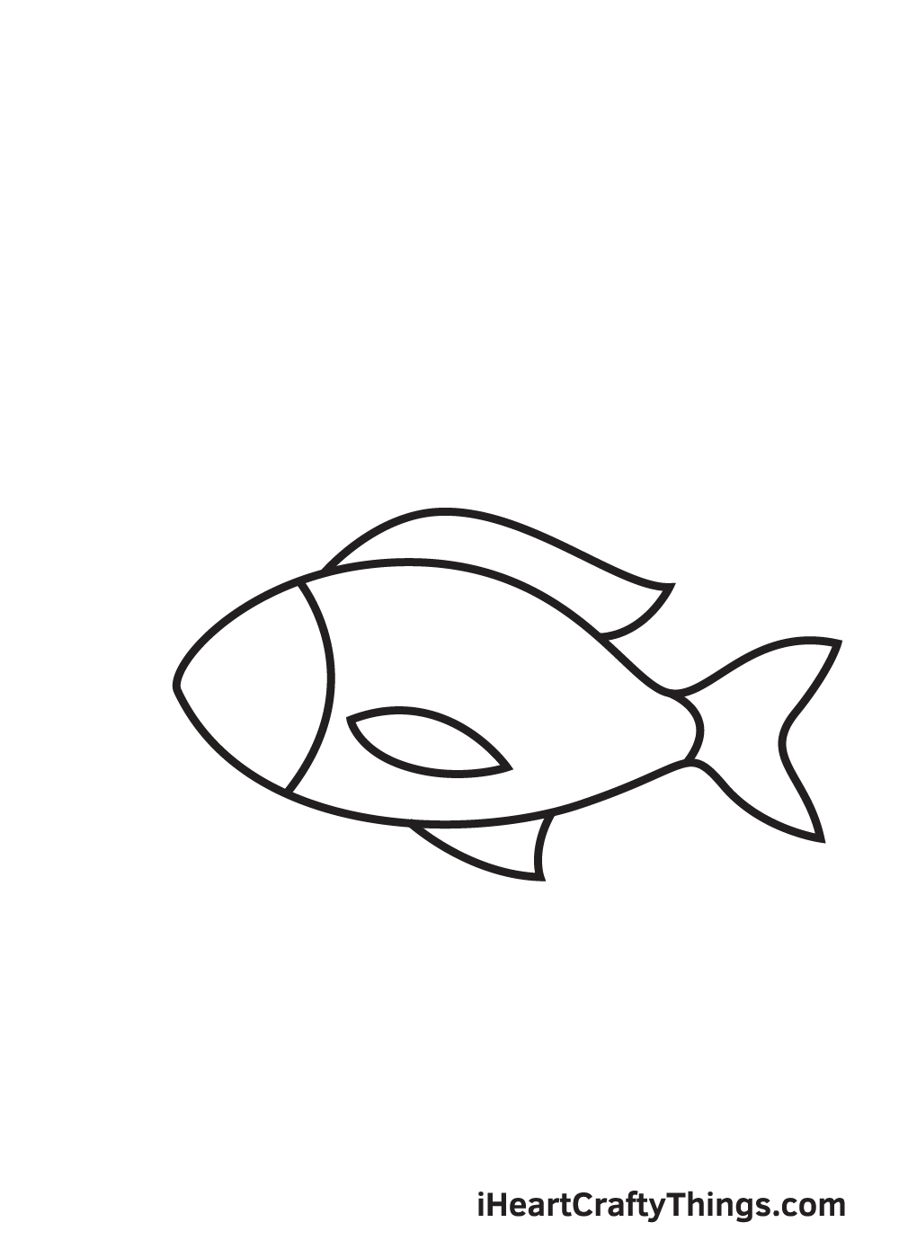 fish drawing - step 5