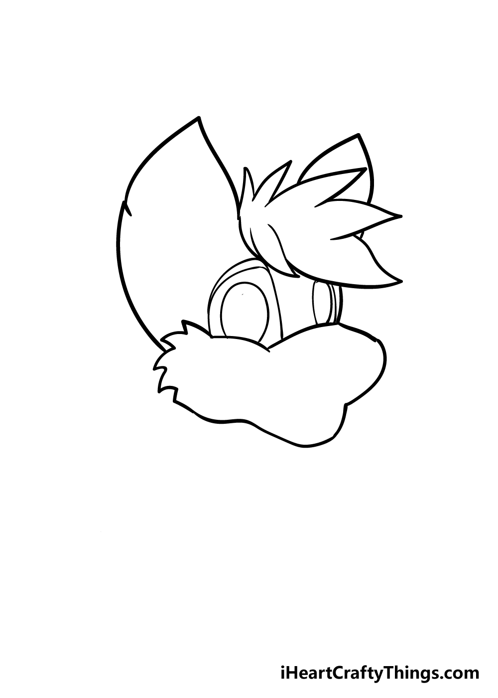 furry drawing step 3