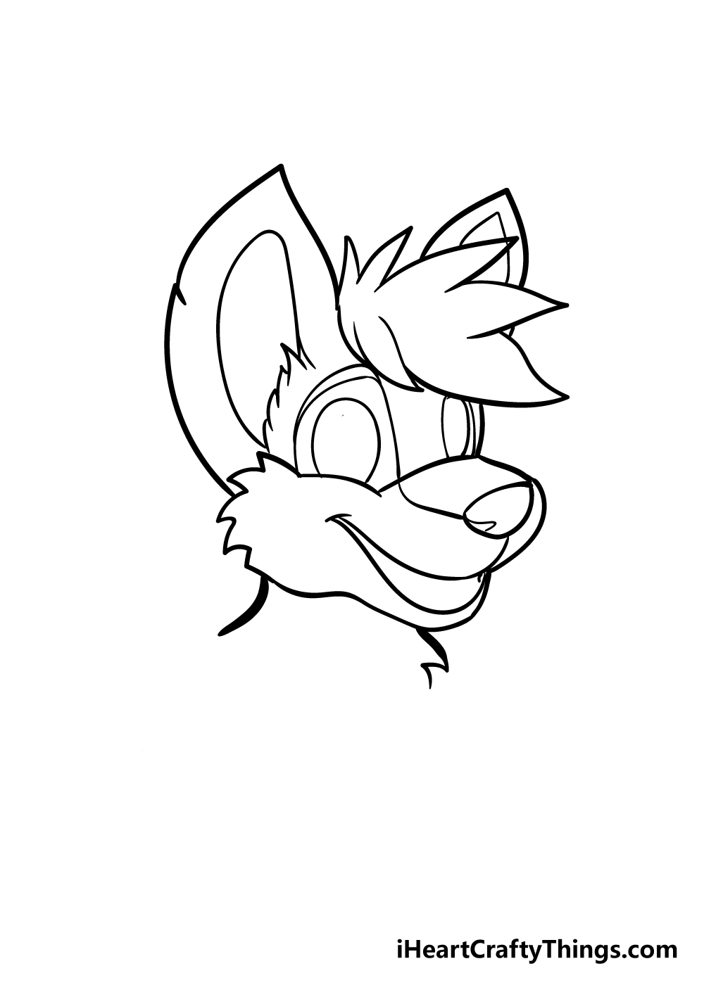 furry drawing step 4