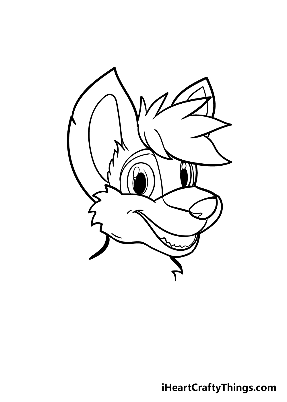 furry drawing step 5