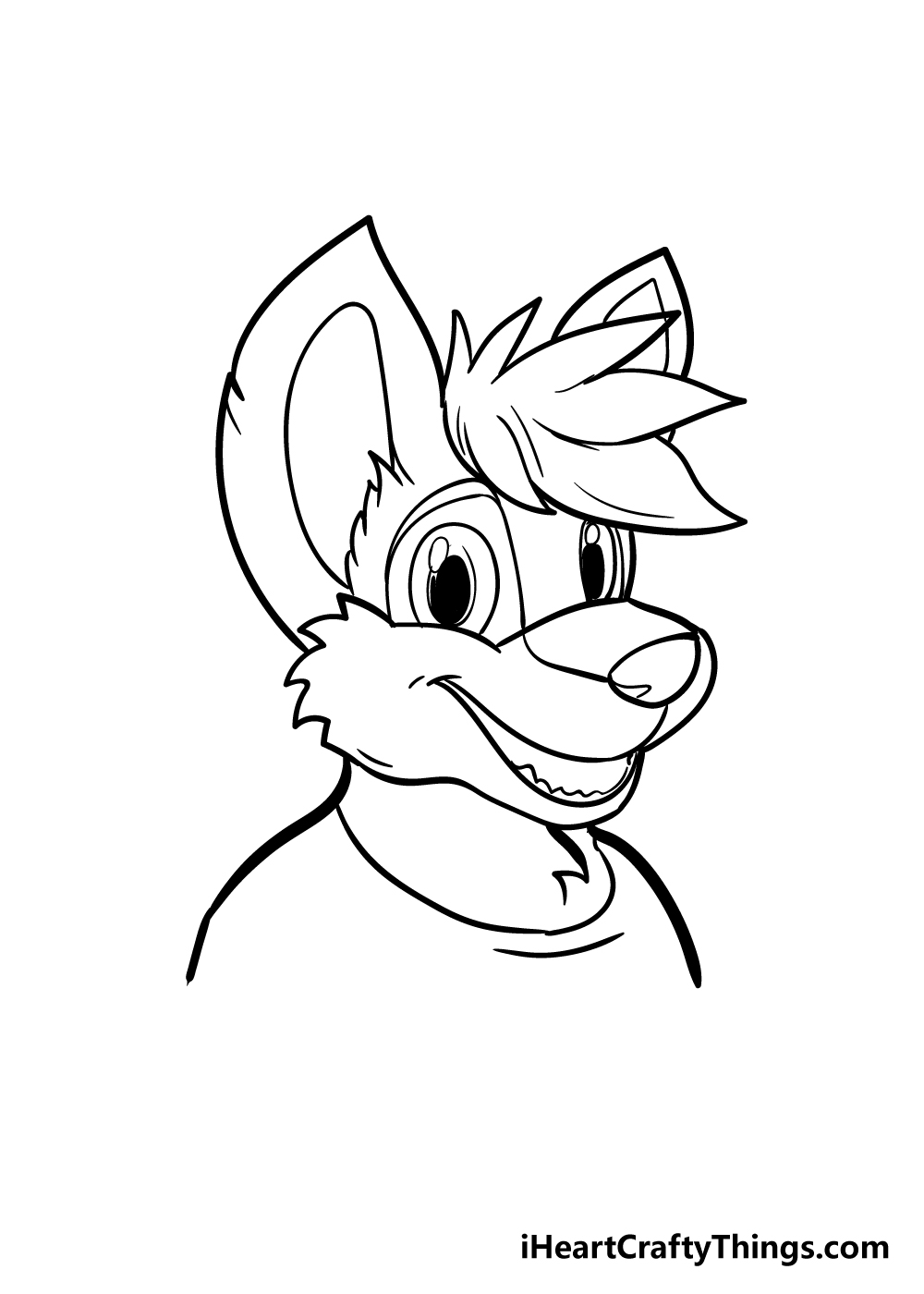 furry drawing step 6