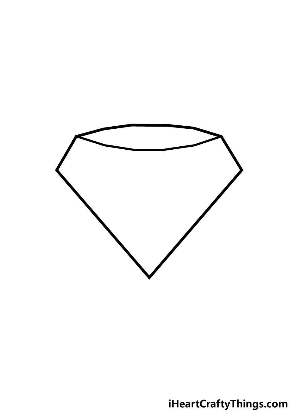 diamond drawing step 2