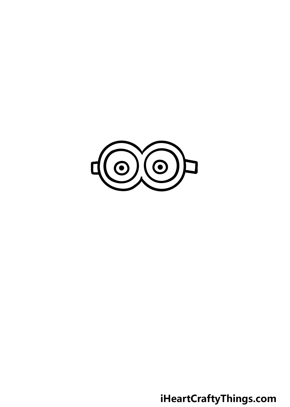 drawing minion step 1