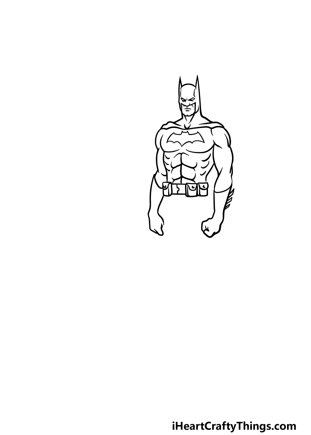 Batman Drawing - How To Draw Batman Step By Step