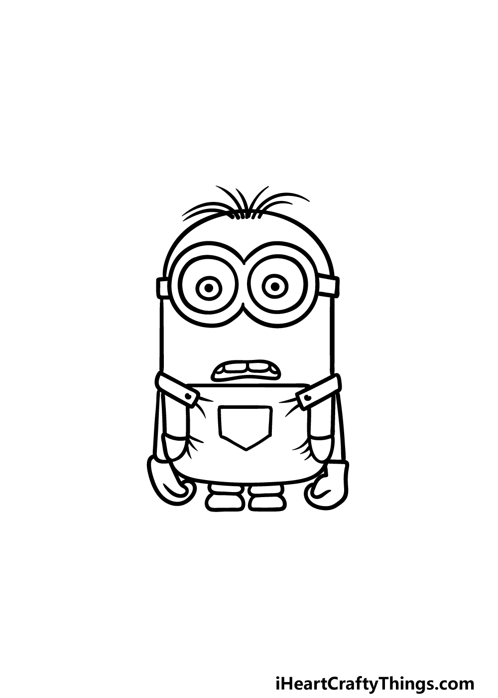 drawing minion step 5