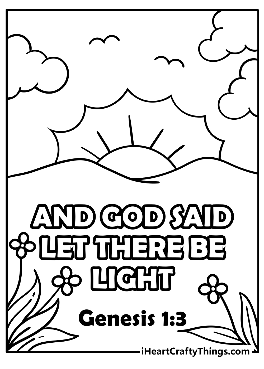 Printable Bible Story Coloring Sheets