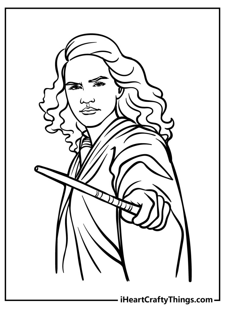 Harry Potter Coloring Pages (100% Free Printables)