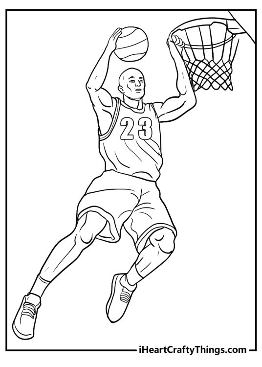 Printable Jordan Coloring Pages (Updated 2024)