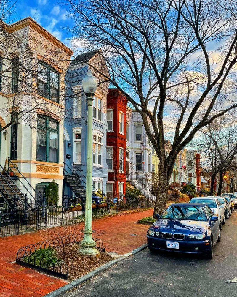 Row homes in Capitol Hill