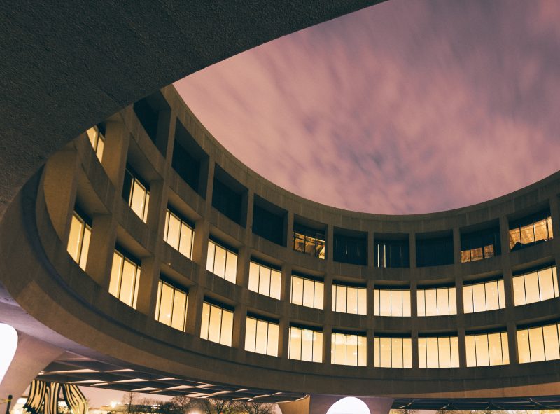 Hirshhorn Museum At Night