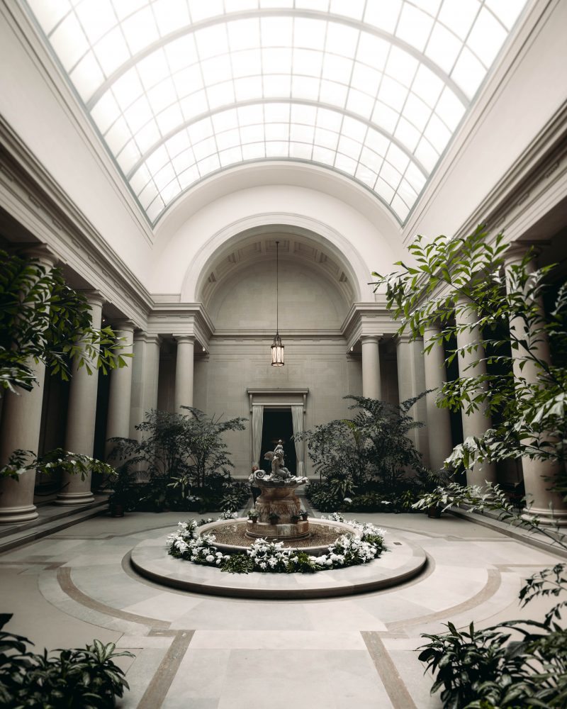 National Gallery Of Art West Building Courtyard