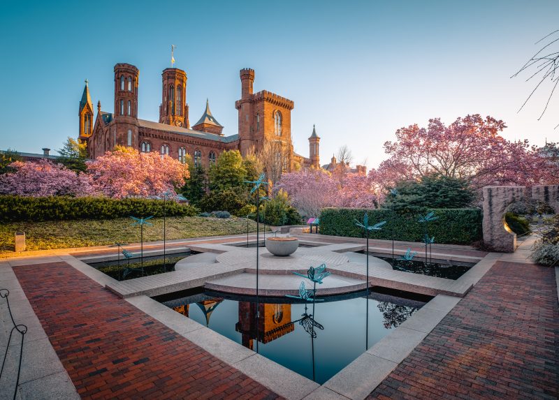 Moongate Garden at the Smithsonian Castle