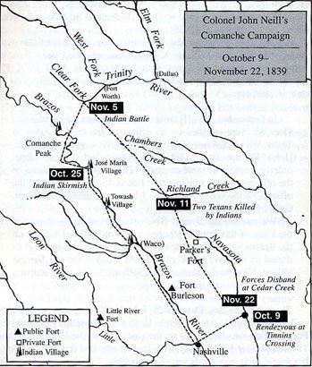 Colonel John Neill's Comanche Campaign | Fort Tours