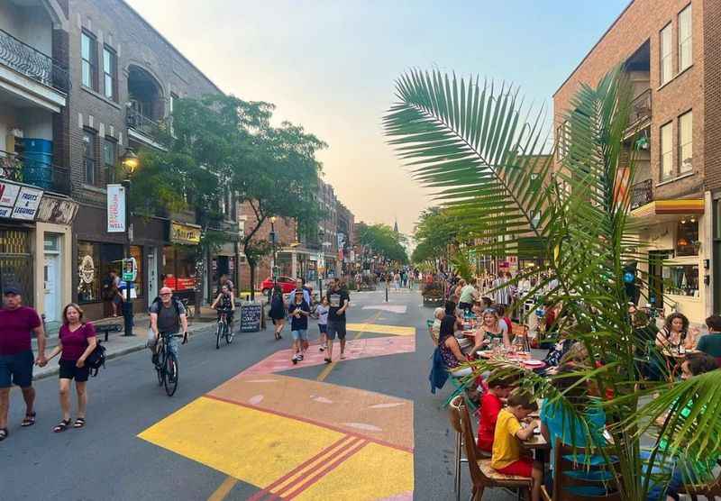 Walking at Montreal