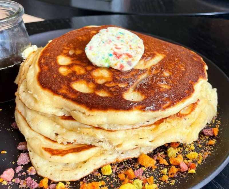 White Chocolate Orange Pancakes