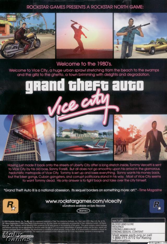 Picture of Grand Theft Auto: Vice City