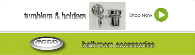 Ecco Bathroom Tumblers & Holders