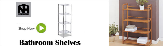 Neu Home Bathroom Shelves