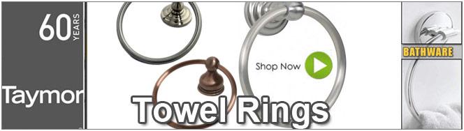 Taymor Bathroom Towel Rings