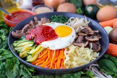 Bibimbap coreano