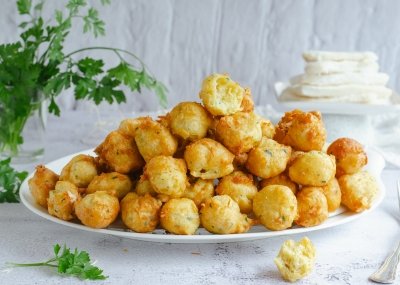 Buñuelos de bacalao