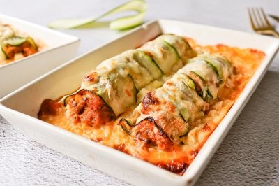 Canelones de calabacín