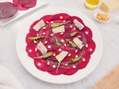 Carpaccio de remolacha