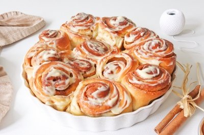 Cinnamon rolls (rollos de canela)