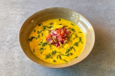 Gazpacho de mango