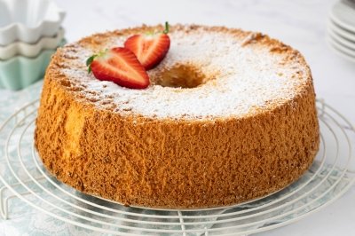 Pastel de ángel (Angel food cake)