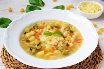 Sopa minestrone